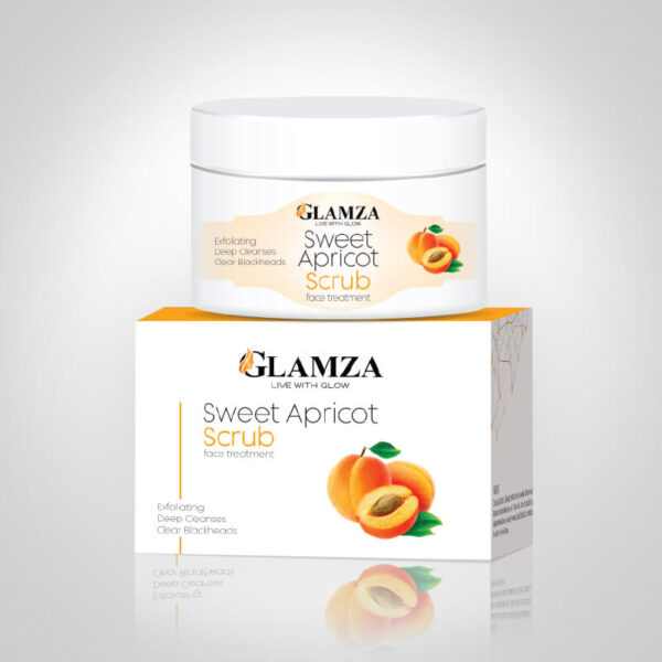 sweet apricot scrub